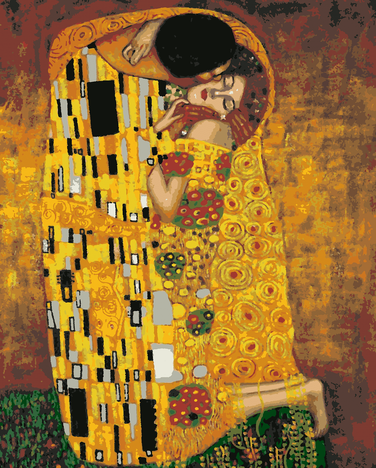 Картина по номерам Поцелуй, Густав Климт