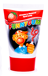 Жевательная резинка Funny Gum Strawberry