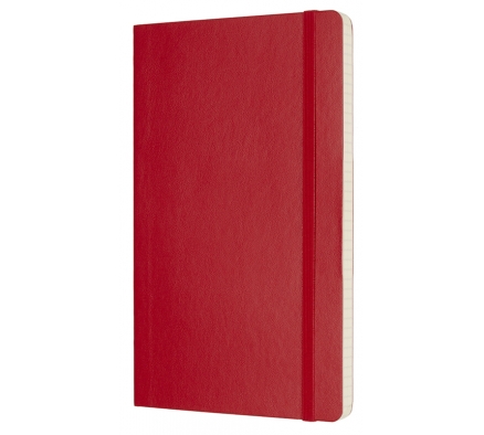Записная книжка Classic Soft (в клетку) Large красный