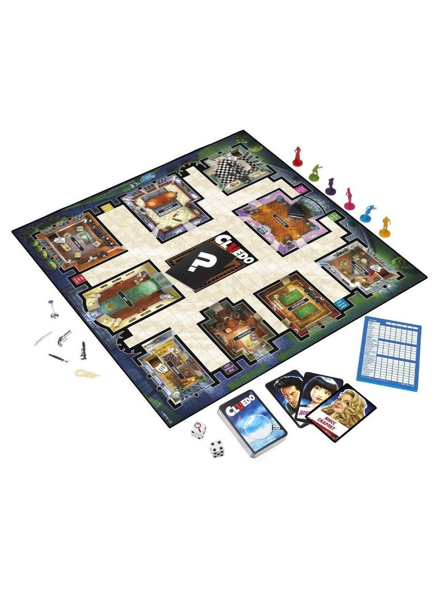 Настольная игра Cluedo обновленная купить в Самаре