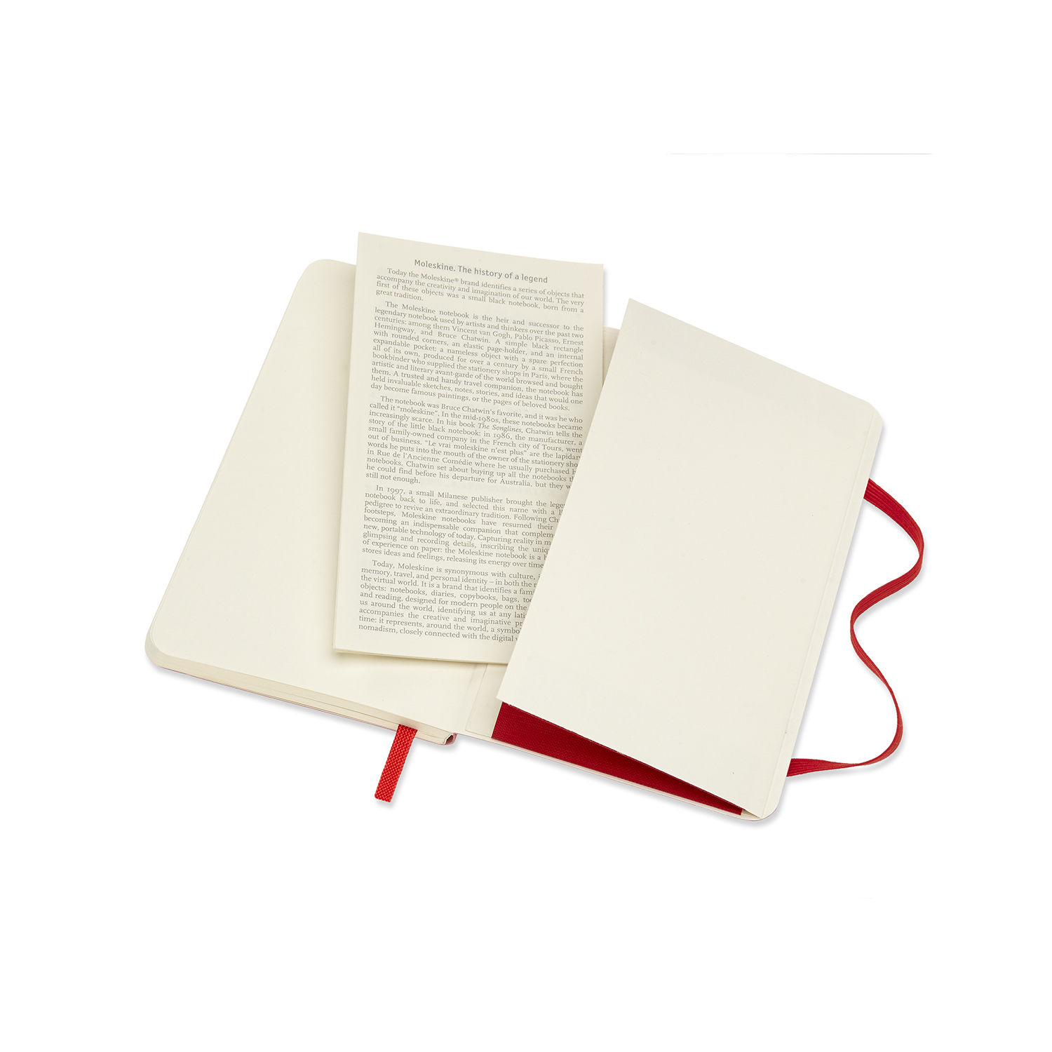 Записная книжка Classic Soft (в точку) Pocket красный