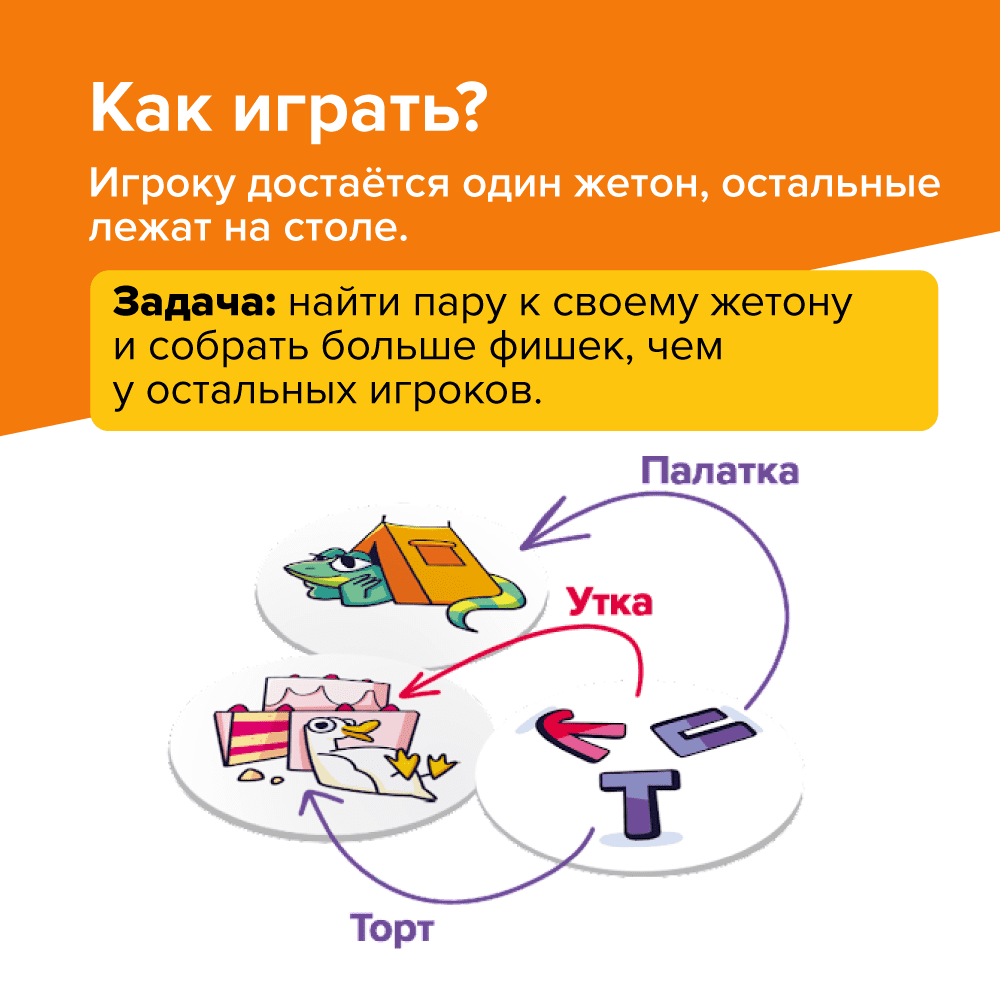 Настольная игра Скоробуквы купить в Самаре