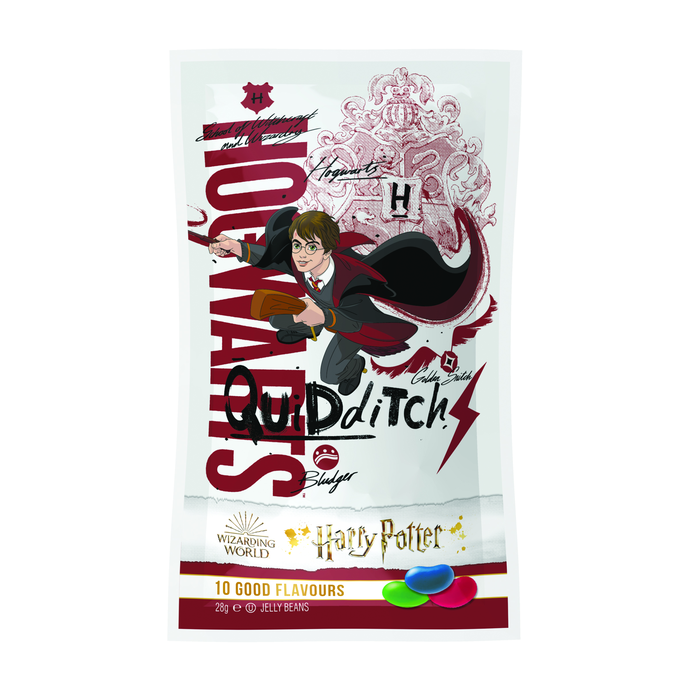 Jelly Belly Драже Harry Potter 10 вкусов, 28 гр.