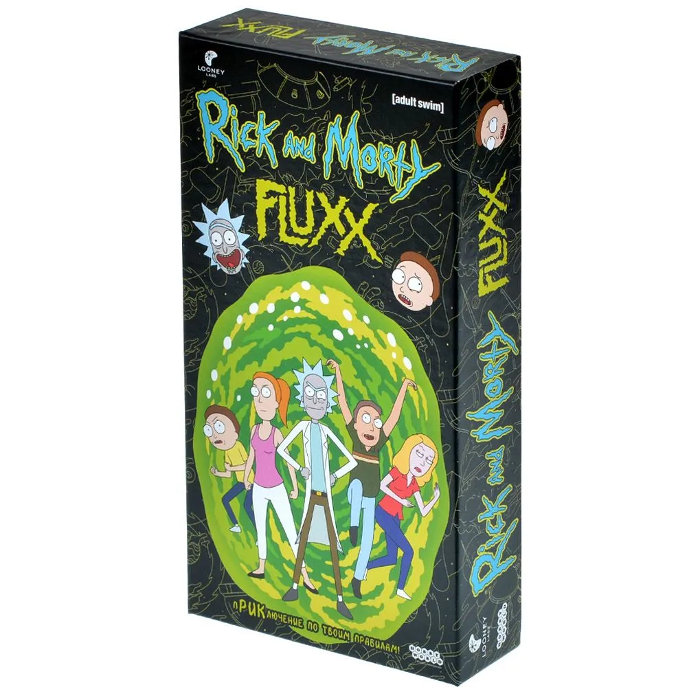 Настольная игра Fluxx Рик и Морти
