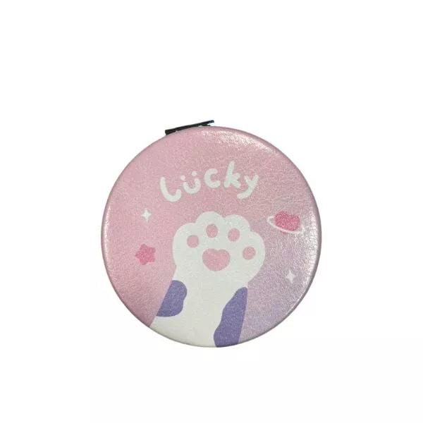 Зеркало Lucky paw (pink)