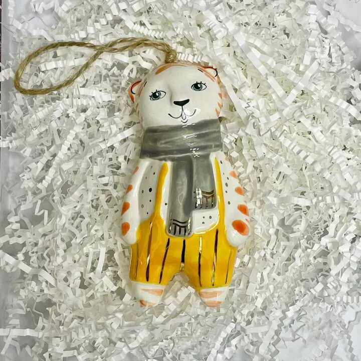 Керамическая игрушка Тигр Мальчик
