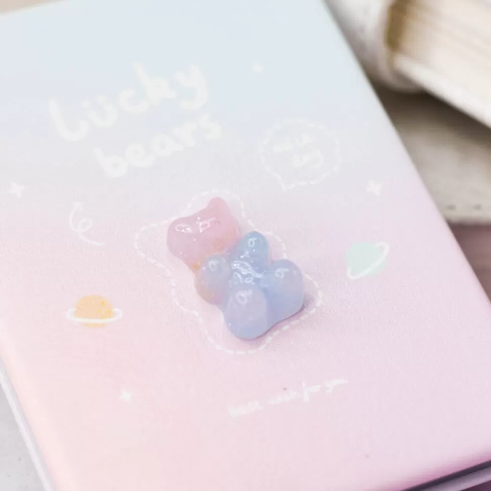 Зеркало Lucky bears (blue-pink)